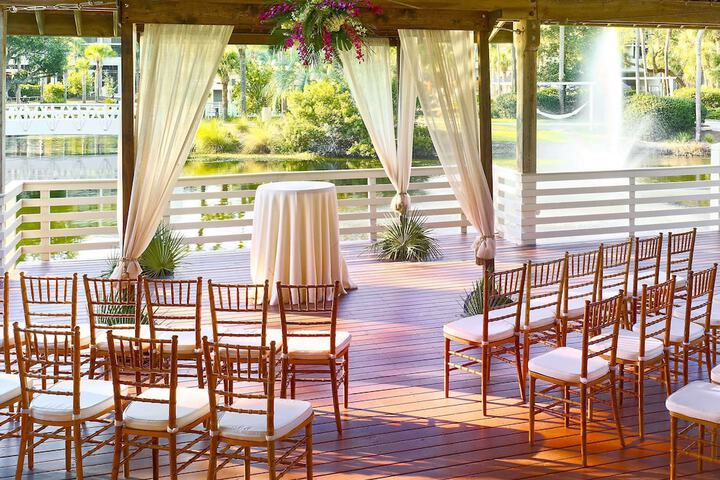 Indoor wedding