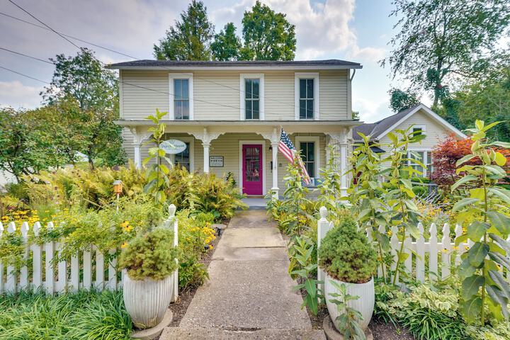 the Porch House Located in Historic Village