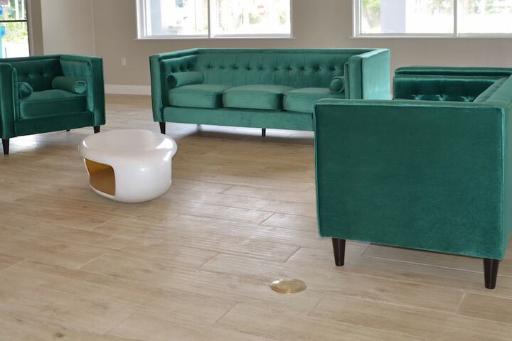 Lobby sitting area