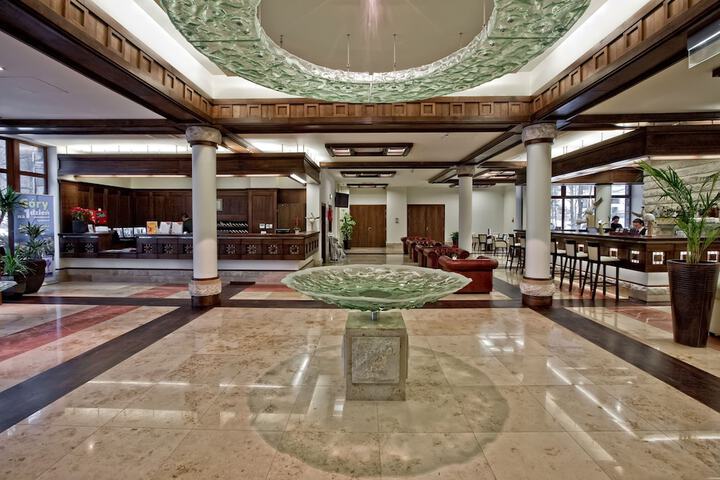 Interior entrance