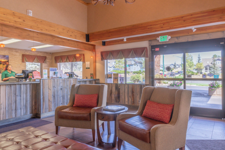 Lobby sitting area
