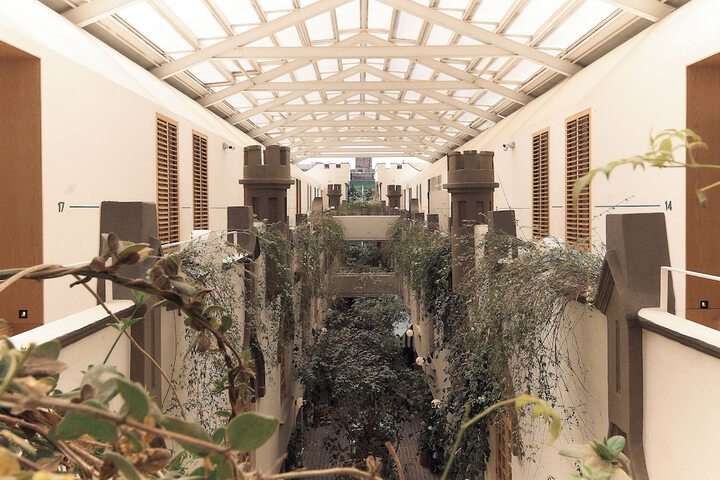 Interior entrance