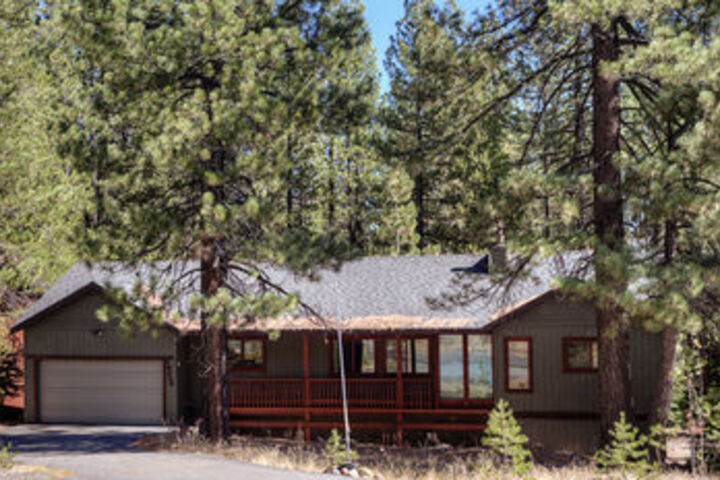 Exterior of The Perfect Pine House in Truckee by RedAwning