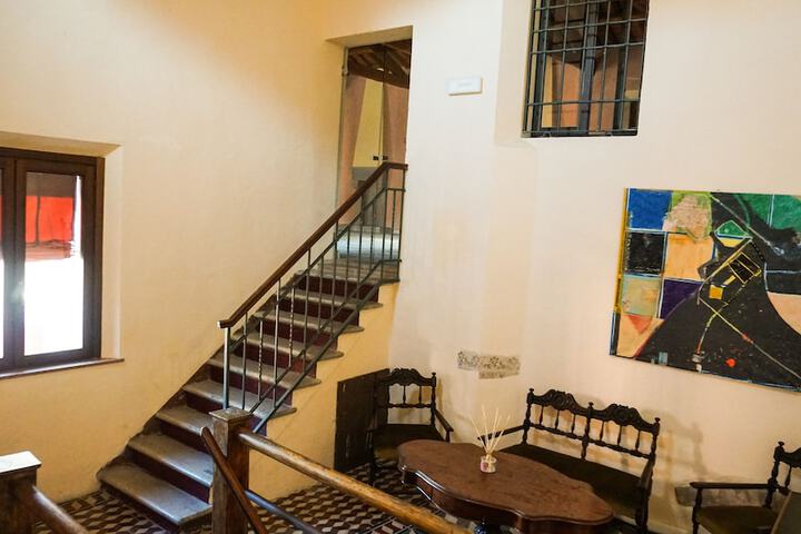 Lobby sitting area