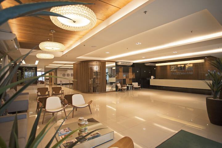 Interior entrance