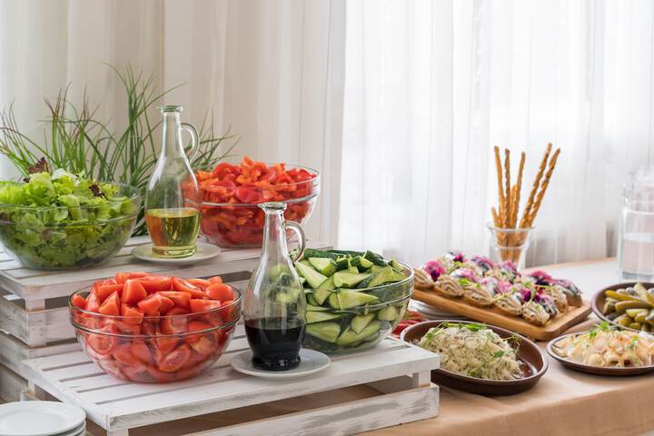 Breakfast buffet