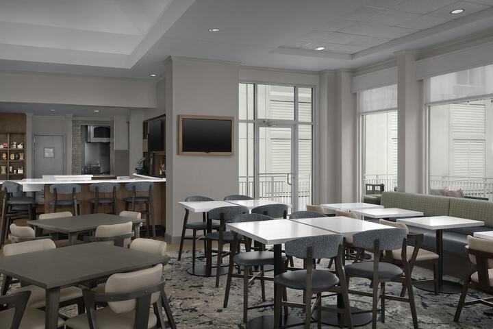 Breakfast area