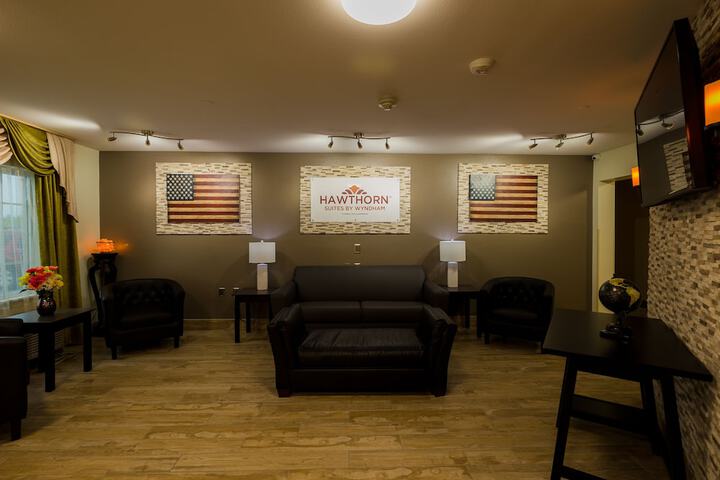 Lobby sitting area