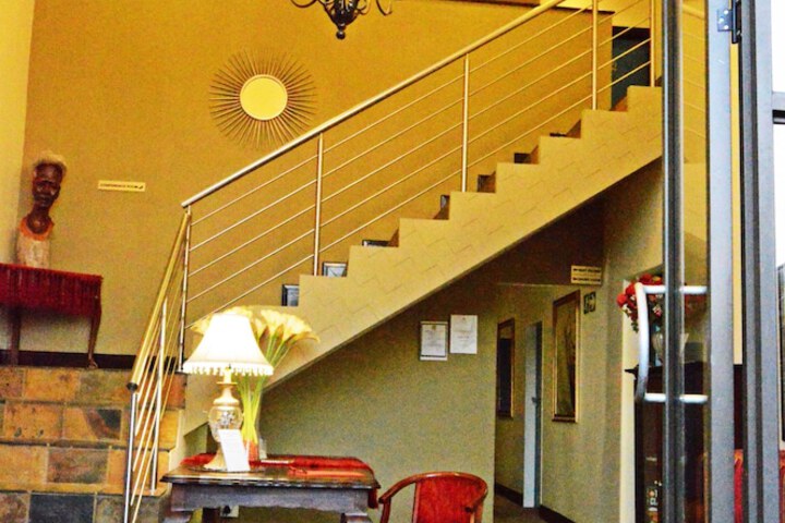 Interior entrance
