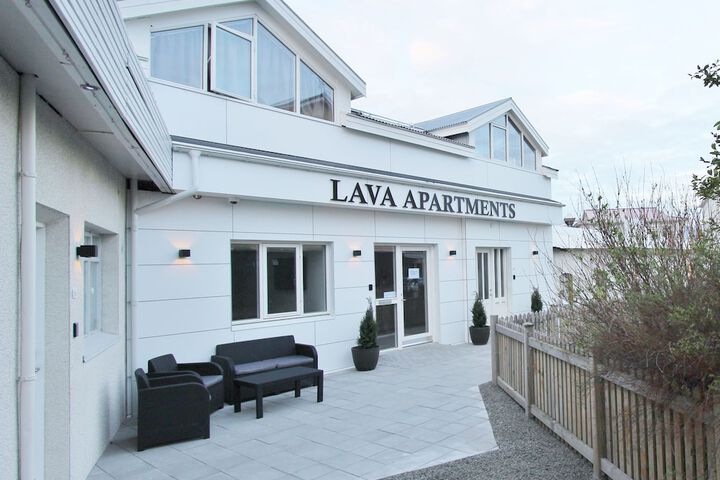 Exterior of Lava Apartments