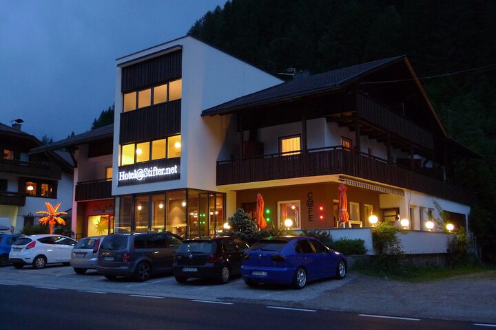 Front of property - evening/night
