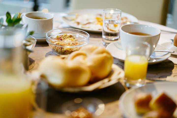 Breakfast area