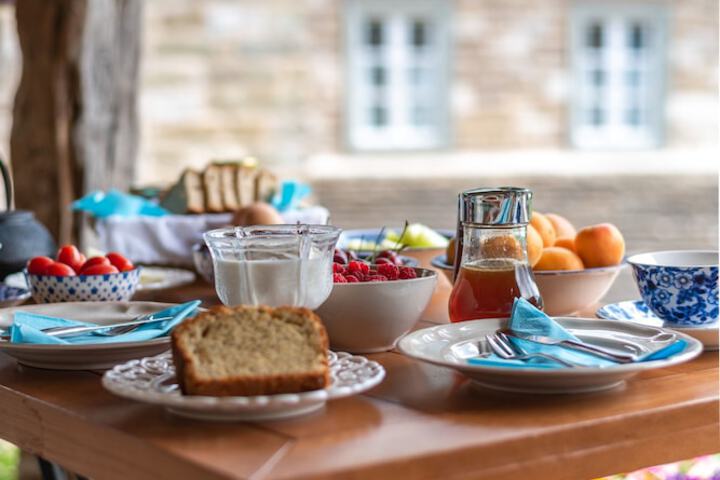Breakfast area