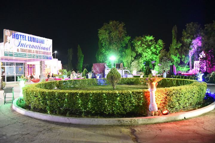 Front of property - evening/night
