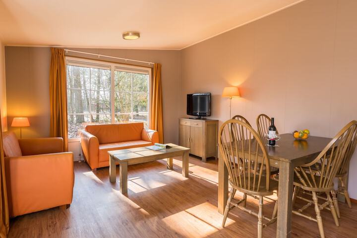 Cosy Chalet With Combi-microwave Next to a Nature Reserve in Borger