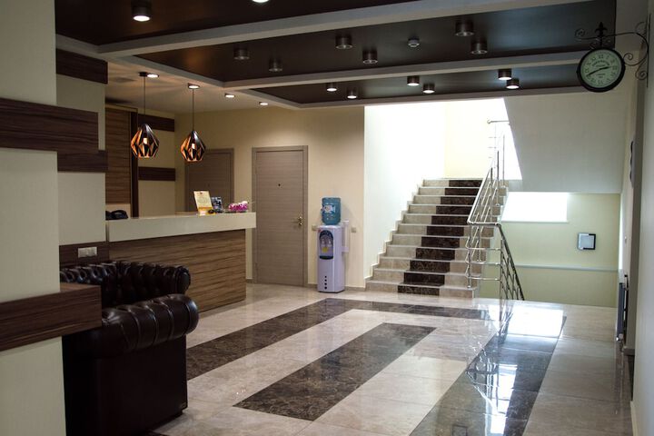 Lobby sitting area