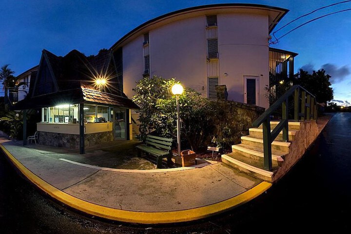 Front of property - evening/night