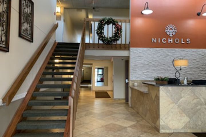 Interior entrance