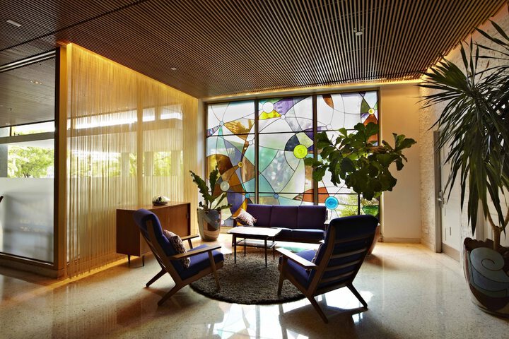 Lobby sitting area