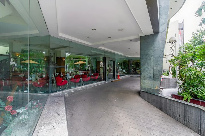 Outside Hotel