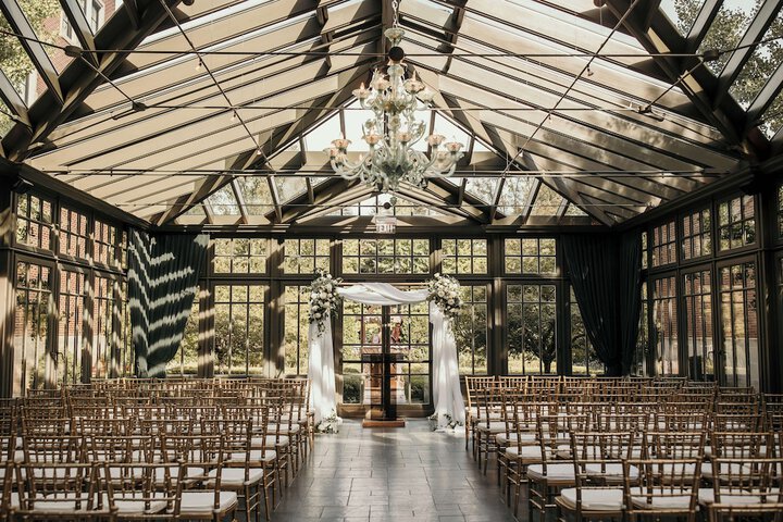 Indoor wedding