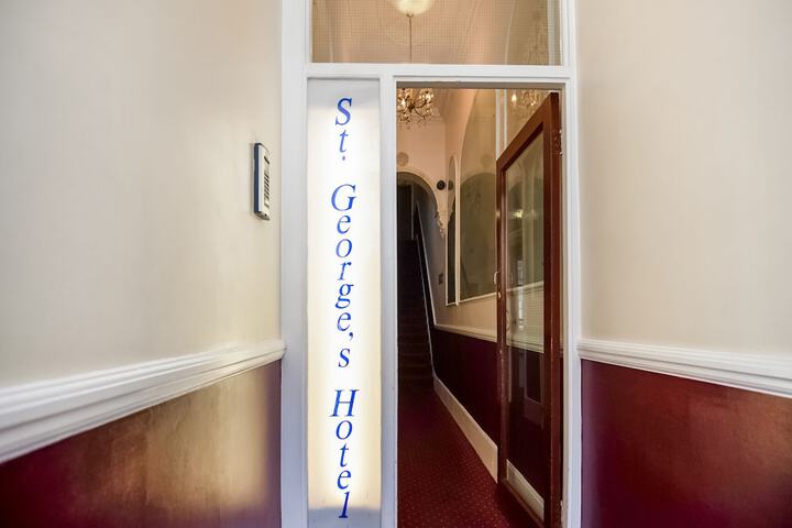 Interior entrance