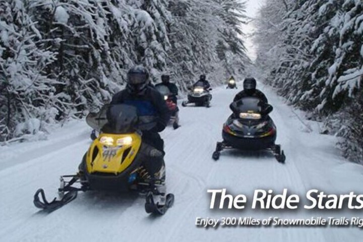 Snowmobiling