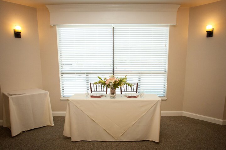 Indoor wedding