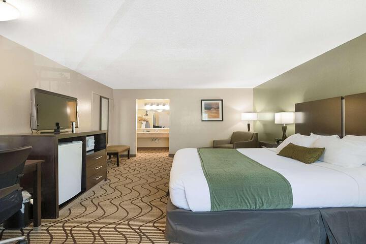 1 Queen Bed Deluxe Room High Speed Internet Accessible Sitting Area Desk Microwave (1 of 17)