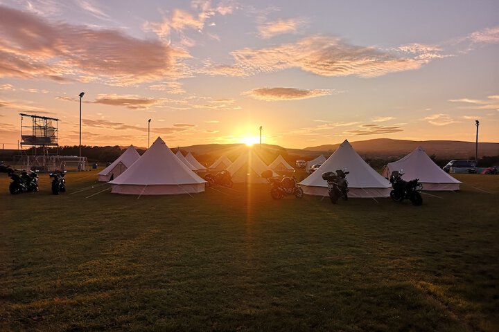 Nine Yards Bell Tents at the TT Castletown