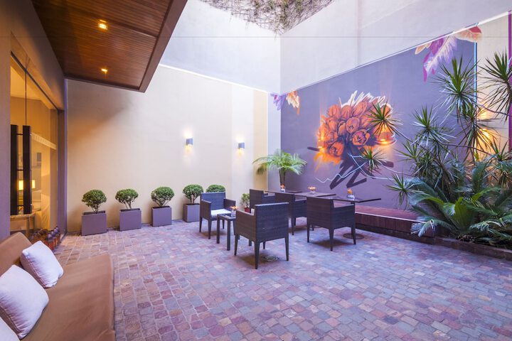 Outside Hotel