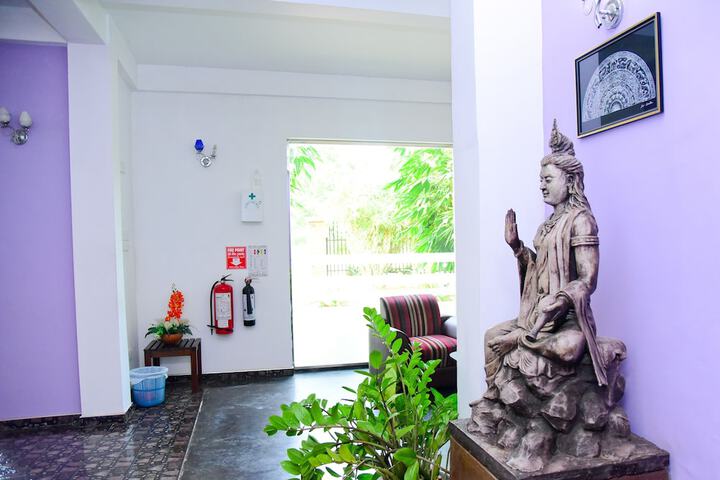 Interior entrance