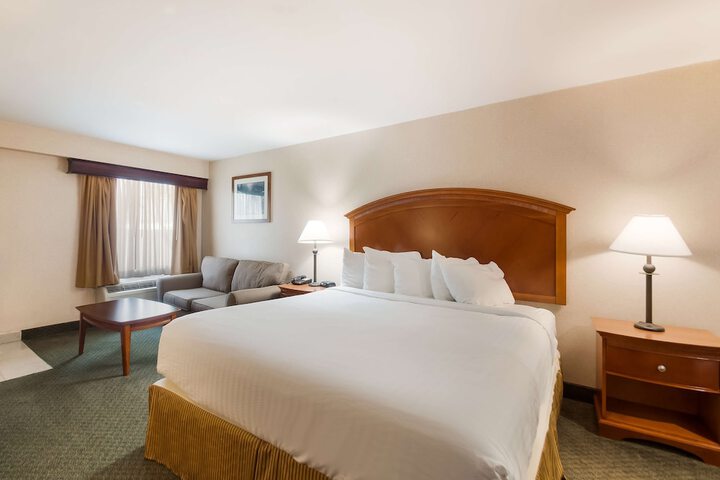 1 King Bed High Speed Internet Accessible Jacuzzi Microwave and Refrigerator Continenta (10 of 20)