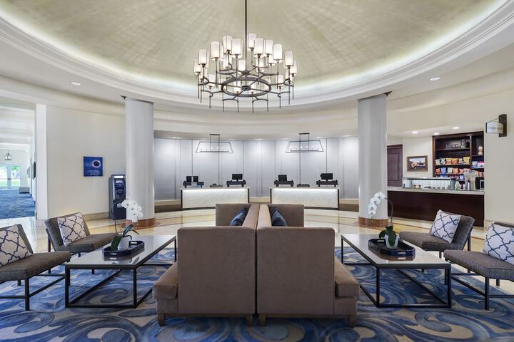 Lobby sitting area