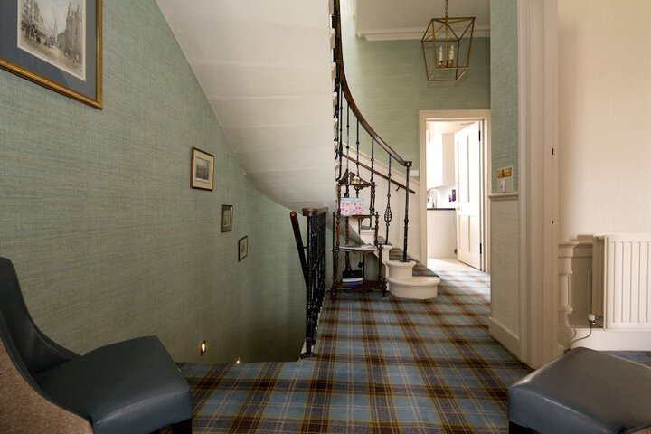 Interior entrance