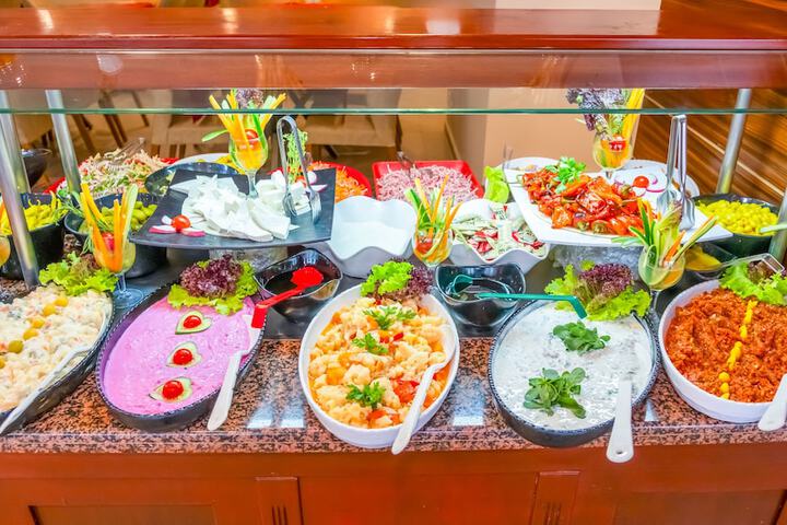 Breakfast buffet