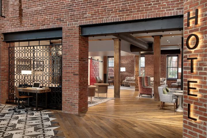 Lobby sitting area
