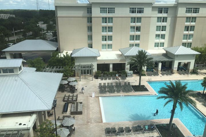 Courtyard view