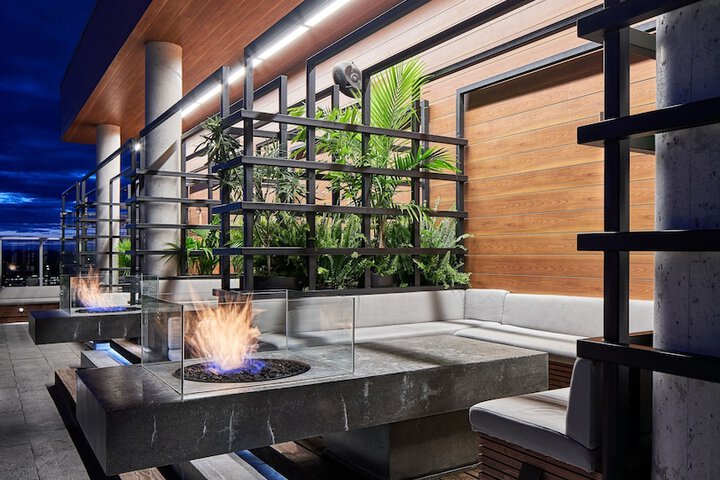 Rooftop terrace
