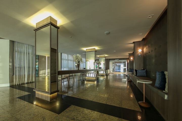 Interior entrance