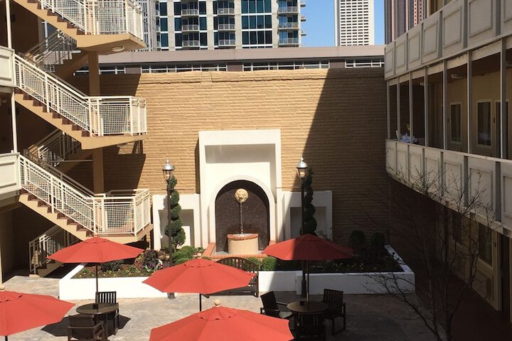 Courtyard view