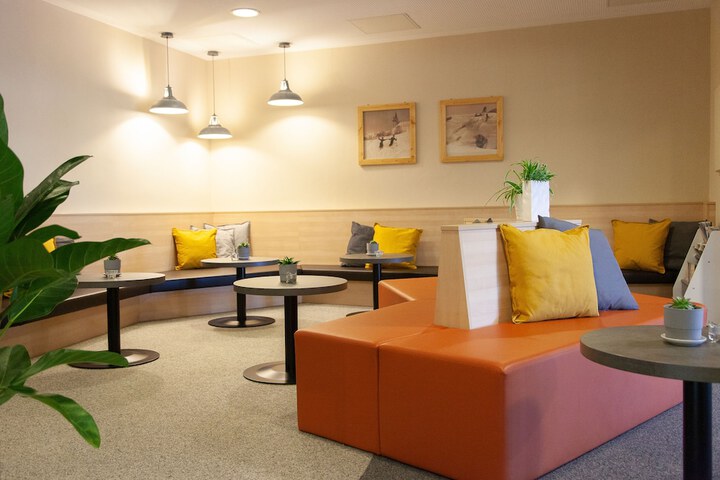 Lobby sitting area