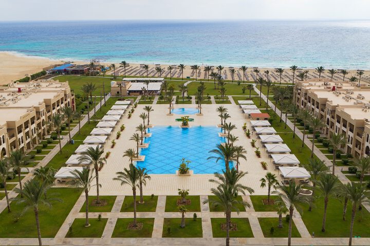 Exterior of JAZ Oriental Almaza Bay