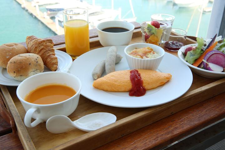 Breakfast area