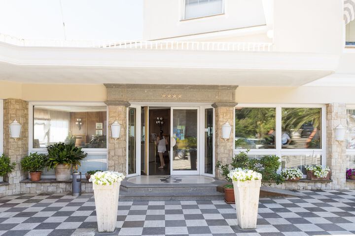 Interior entrance