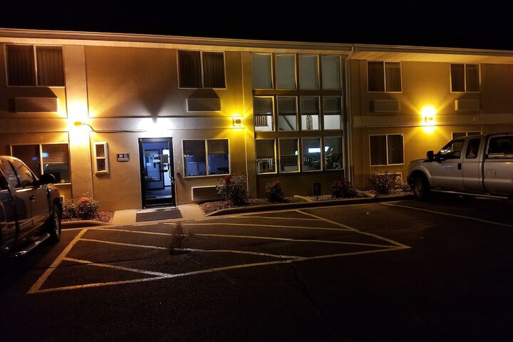 Front of property - evening/night