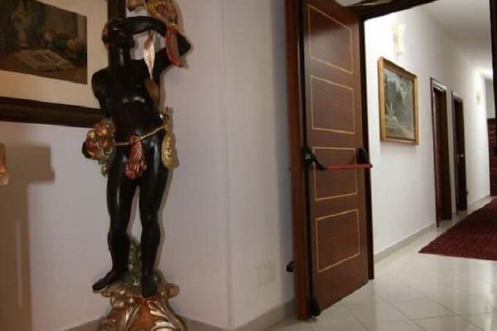 Interior entrance