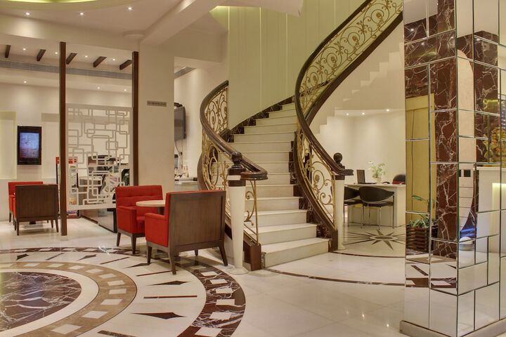 Interior entrance