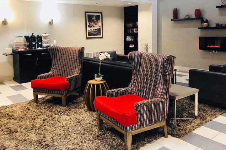 Lobby sitting area