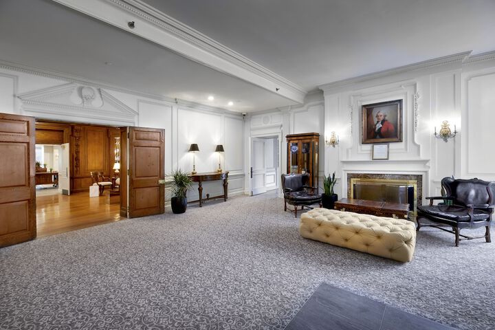 Interior entrance